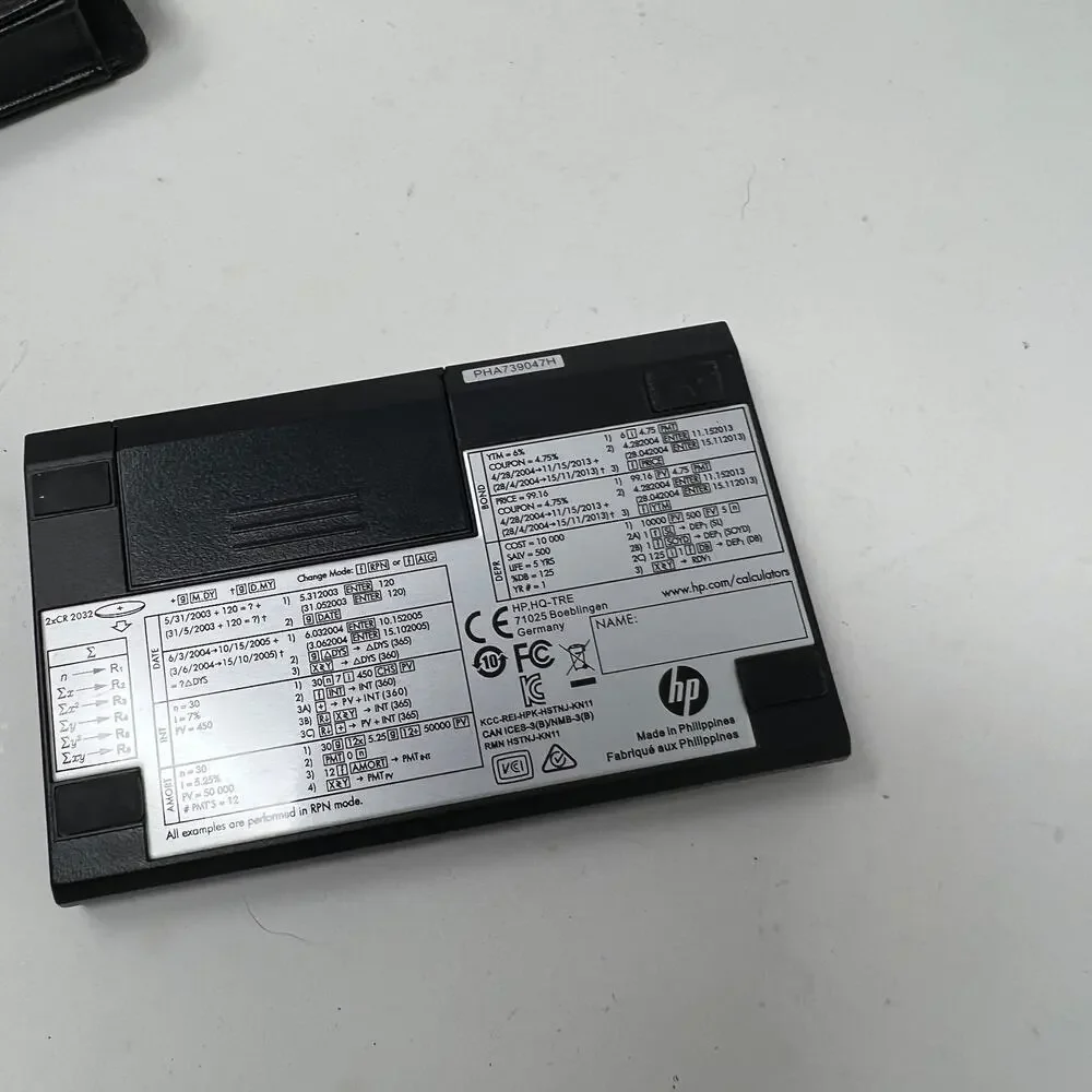 hp 12c Platinum Financial Calculator
